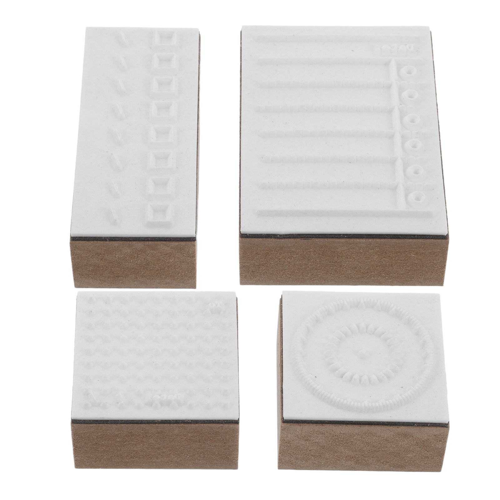 Meal Prep Kit - 1Set Kit Stempel Kayu Desain Retro