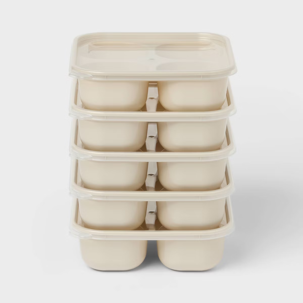 Meal Prep Oatmeal - 10 buah Set 5 Wadah Penyimpanan