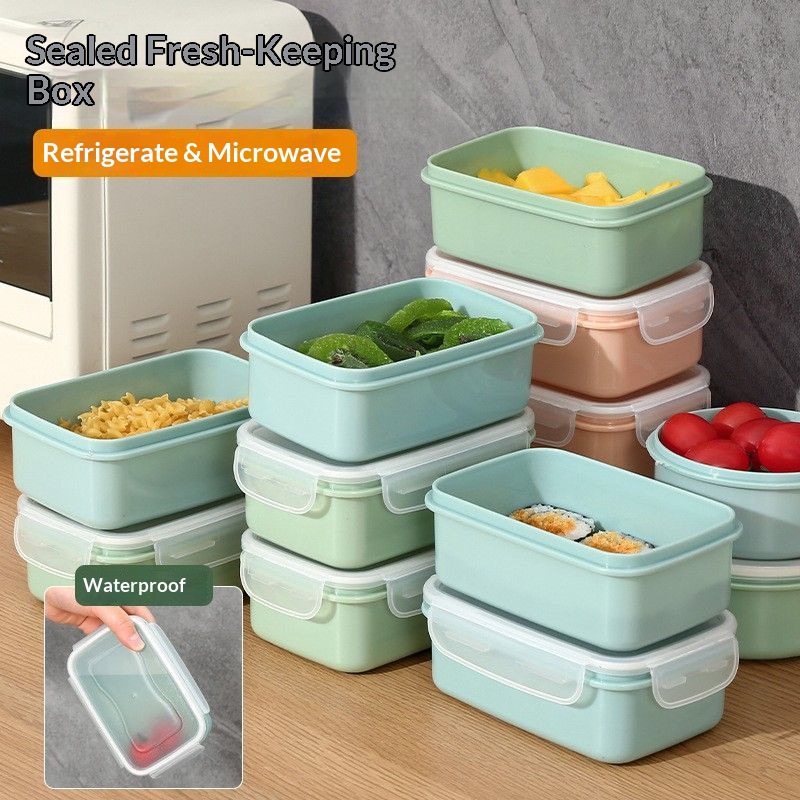 Meal Prep Container - Wadah Penyimpanan Makanan Kedap Udara Bebas