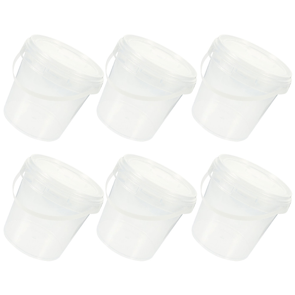 Meal Prep With Rice - 6Pcs Ember Penyimpanan Makanan Plastik Transparan
