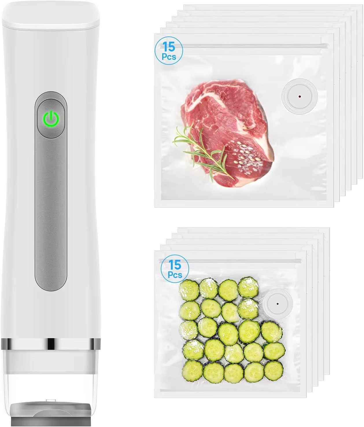 Meal Prep Vacuum Seal Containers - Penyegel Vakum untuk Makanan dengan Tangki
