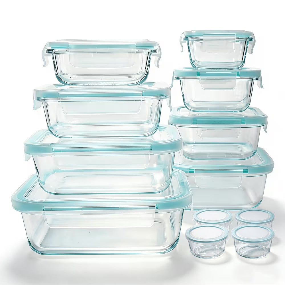 Meal Prep Kit - 24 Pcs Set Wadah Penyimpanan Makanan