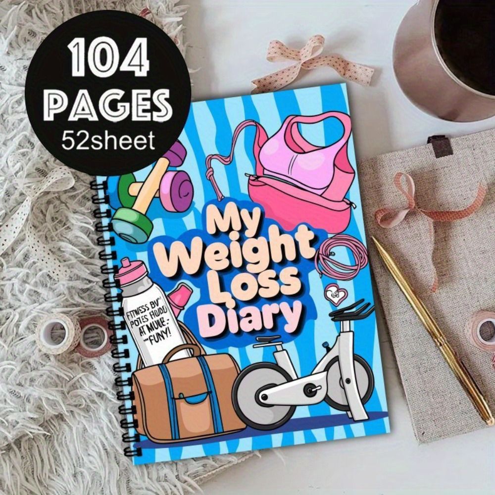 Buku Rencana Penurunan Berat B - Meal Plan Notepad ulasan dan harga
