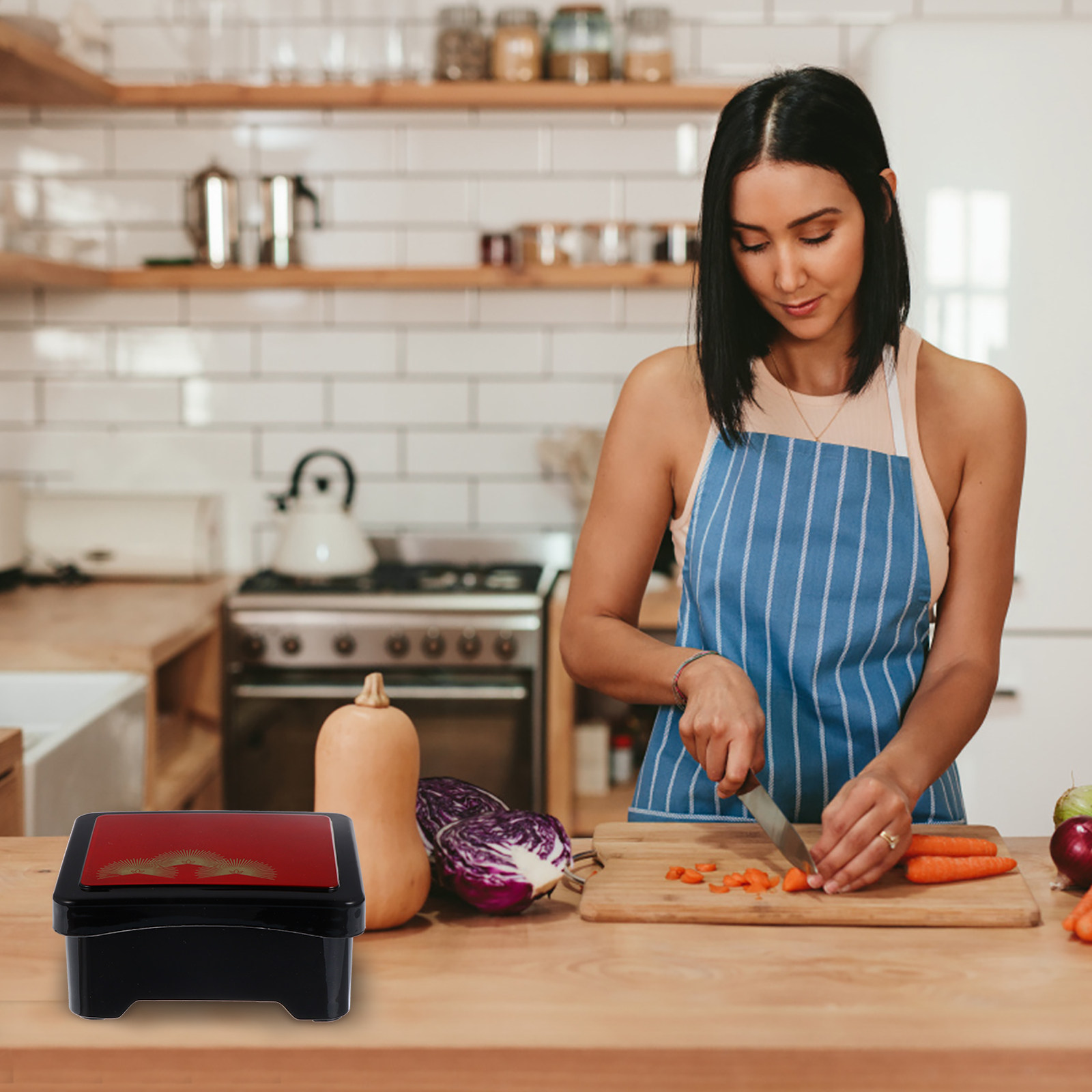 1 Buah Kotak Bento Akrilik, Ko - Meal Prep Container ulasan dan harga