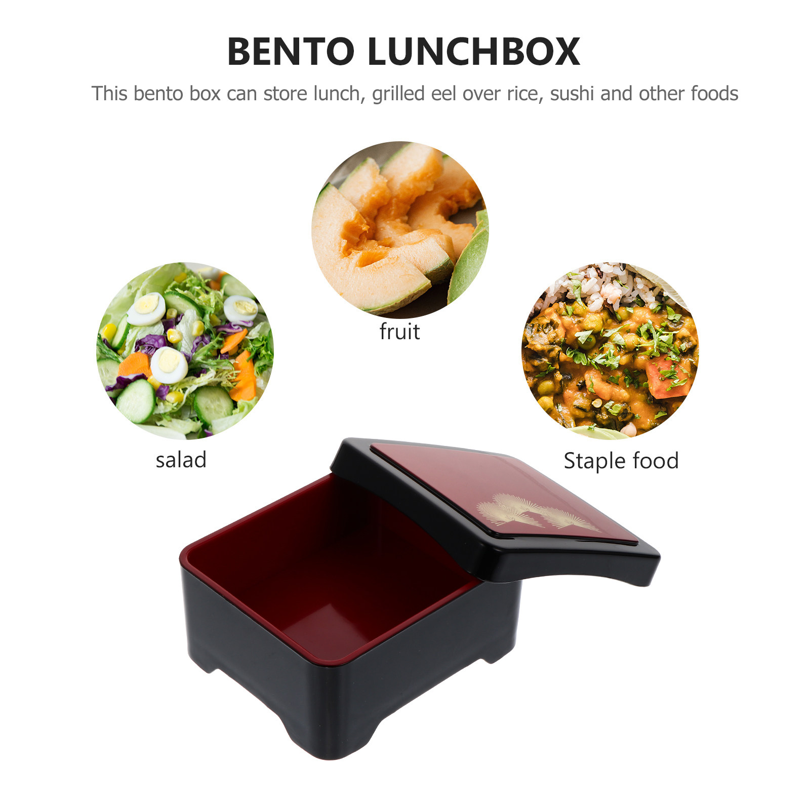 1 Buah Kotak Bento Akrilik, Ko - Meal Prep Container ulasan dan harga