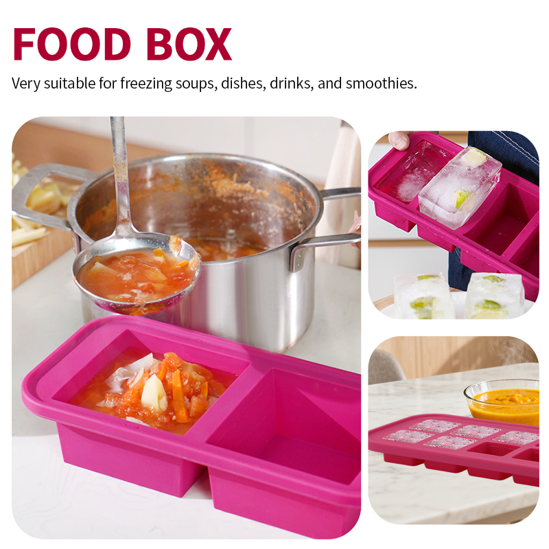 Set Cetakan Beku Silikon 2 ata - Meal Prep Kit ulasan dan harga