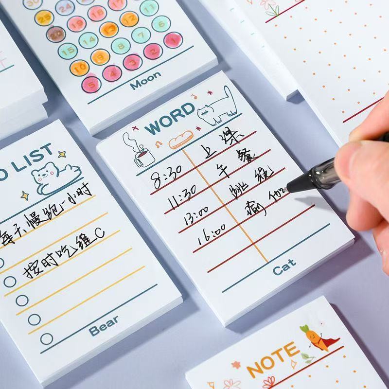 Buku Catatan Tempel Kawai Supp - Meal Plan Notepad ulasan dan harga