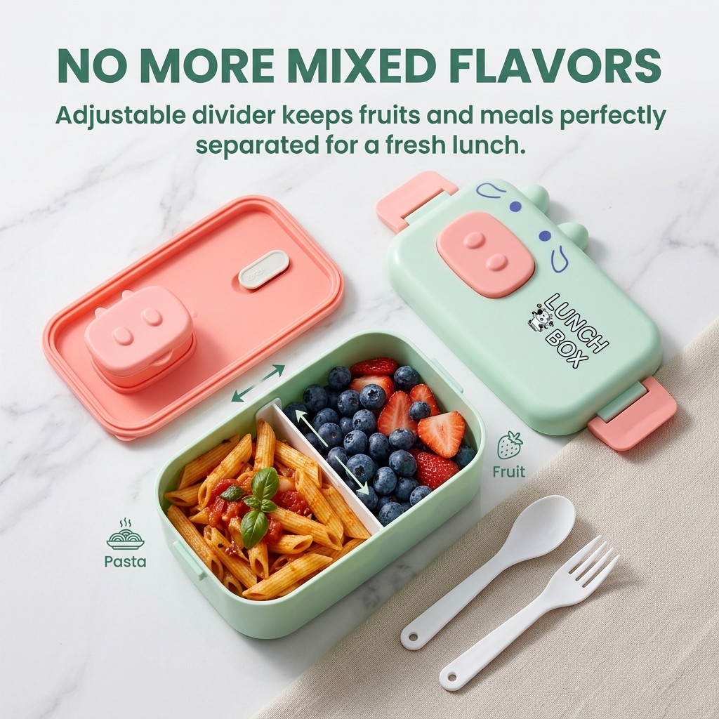 Kotak Makan Bento Anak Lucu, P - Meal Prep Or Prep Meal ulasan dan harga