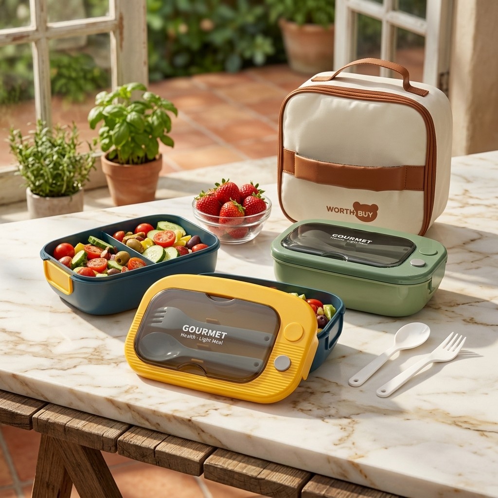 Kotak Makan Bento 2 Komparteme - Meal Prep Or Prep Meal ulasan dan harga