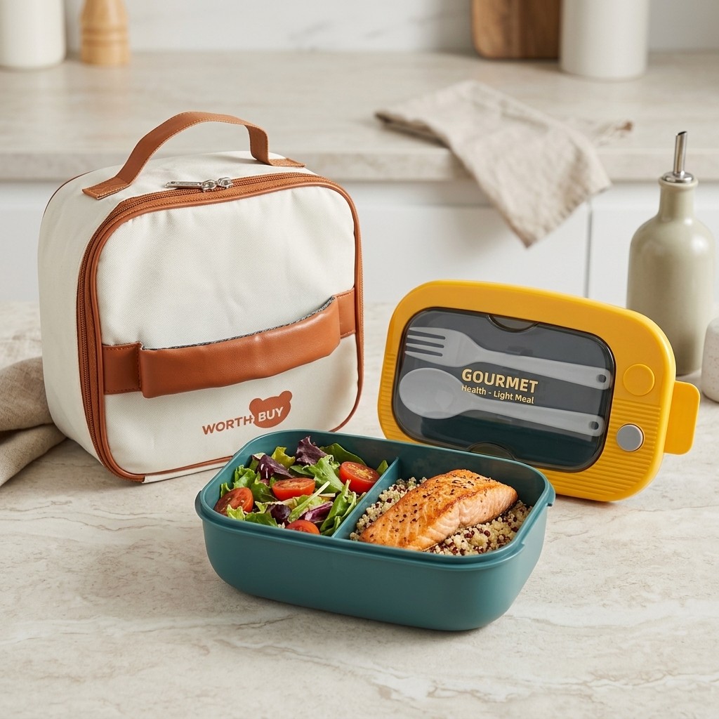 Kotak Makan Bento 2 Komparteme - Meal Prep Or Prep Meal ulasan dan harga