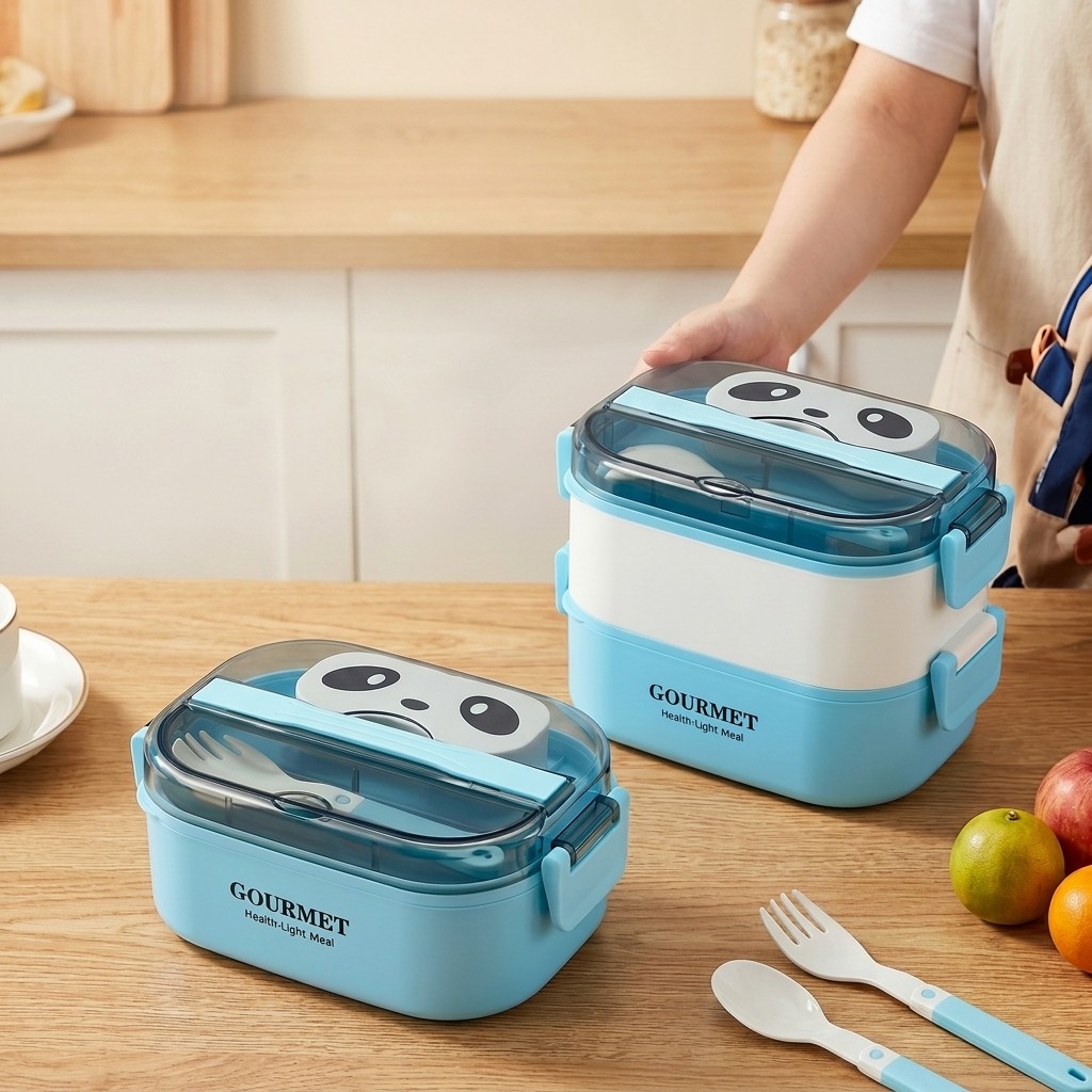 Kotak Makan Siang Bento Microw - Meal Prep Or Prep Meal ulasan dan harga