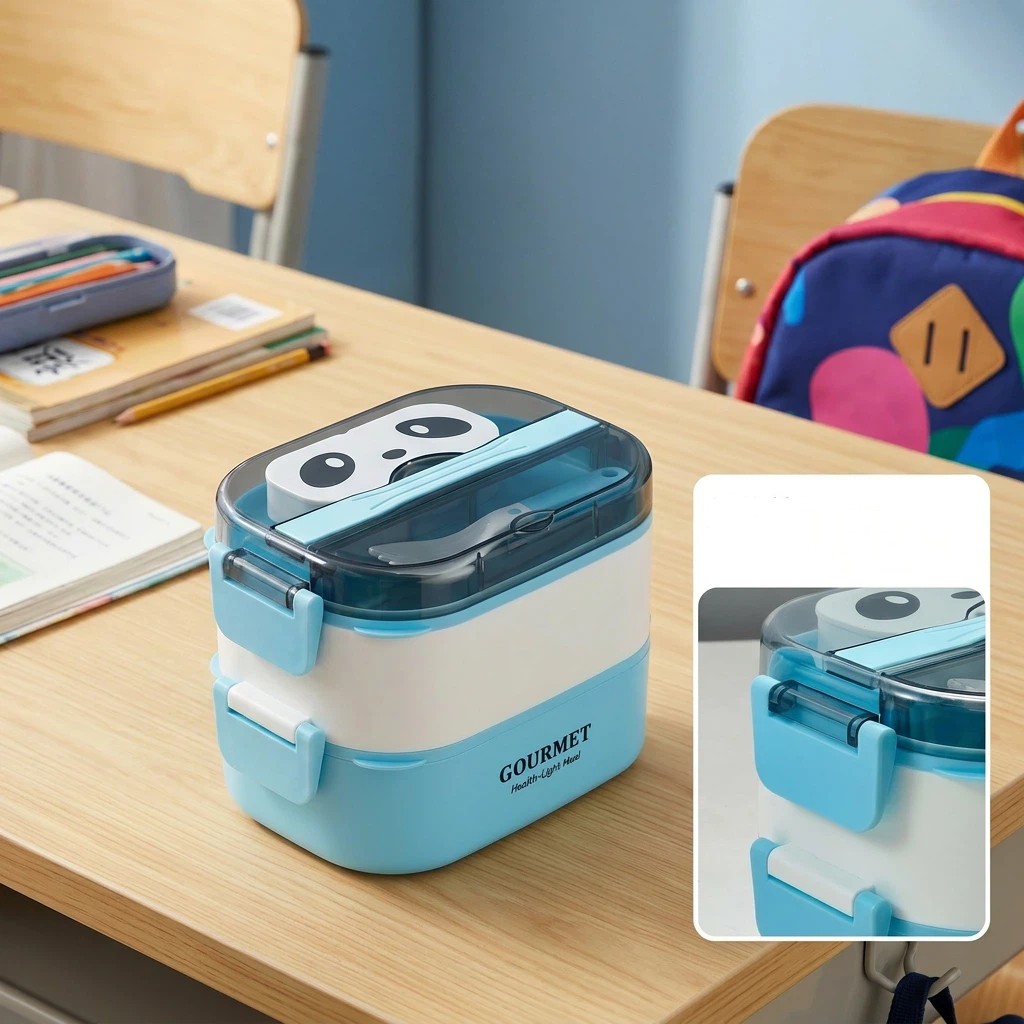Kotak Makan Siang Bento Microw - Meal Prep Or Prep Meal ulasan dan harga