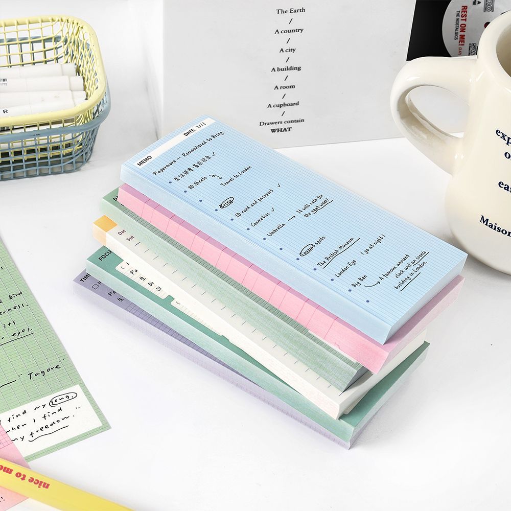 80 lembar Catatan Tempel, Kert - Meal Plan Notepad ulasan dan harga