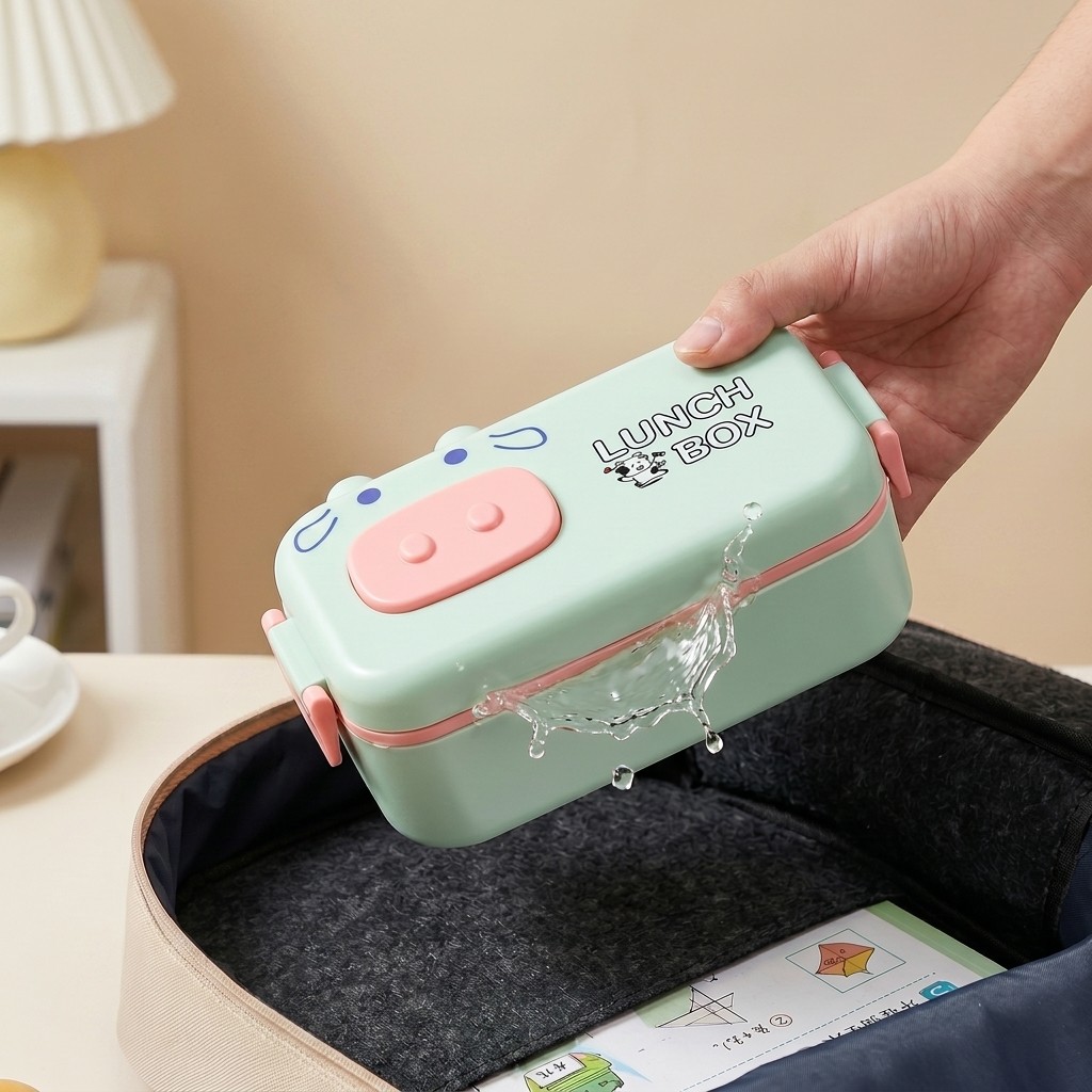 Kotak Bento Plastik Kawaii unt - Meal Prep Or Prep Meal ulasan dan harga