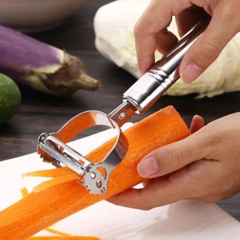 Pengupas Julienne Baja Tahan K - Meal Prep Keto ulasan dan harga