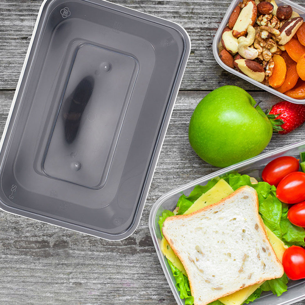50 Buah Kotak Makanan Persegi  - Meal Prep With Rice ulasan dan harga