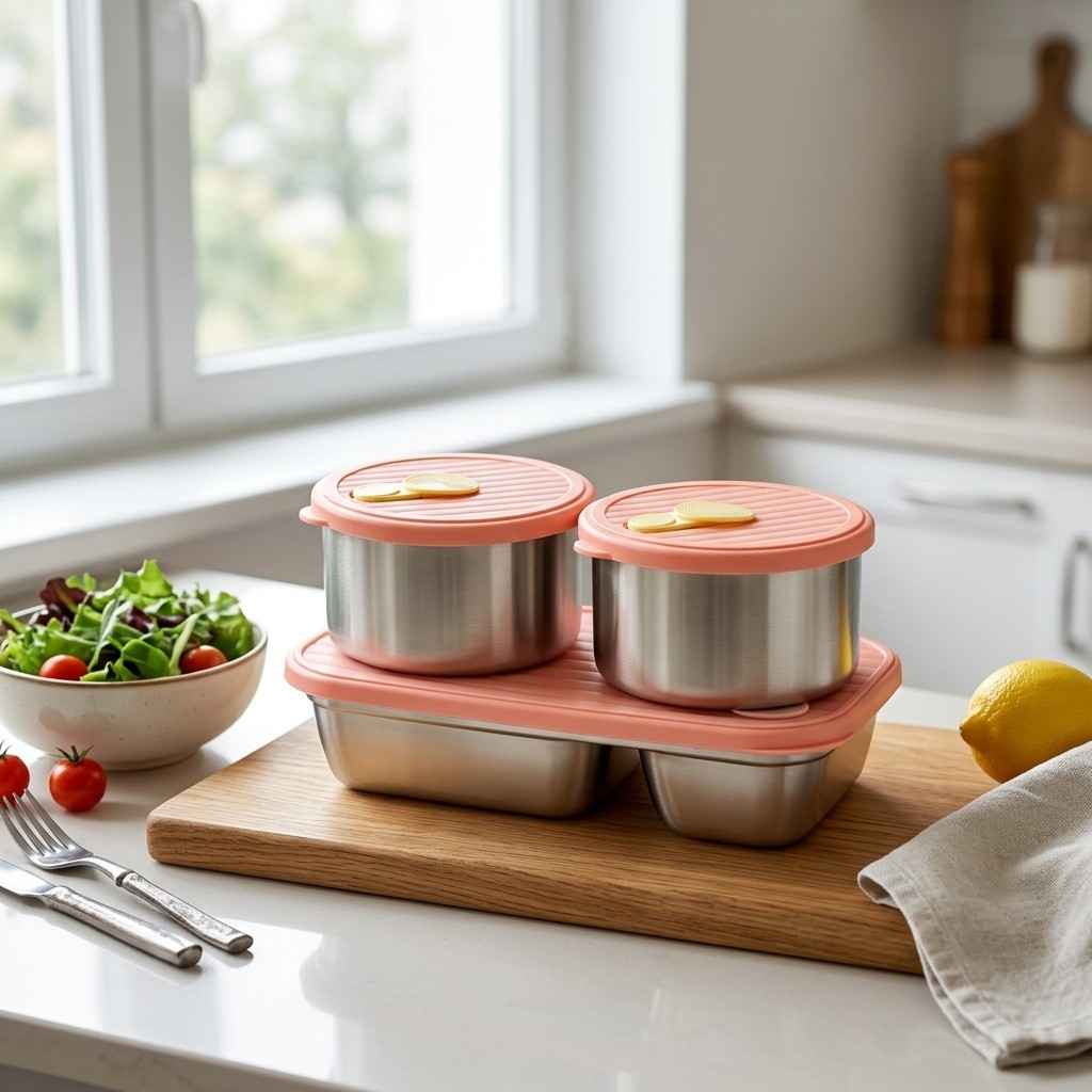 Kotak Makan Siang Anti Karat 3 - Meal Prep Container ulasan dan harga