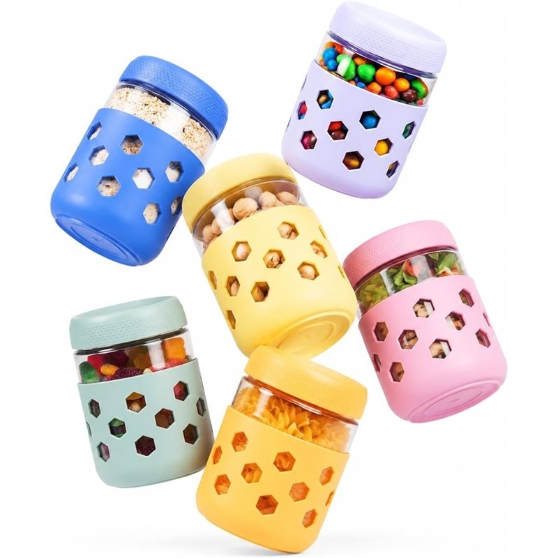 AB41-1Set Stoples Oatmeal Sema - Meal Prep Oatmeal ulasan dan harga