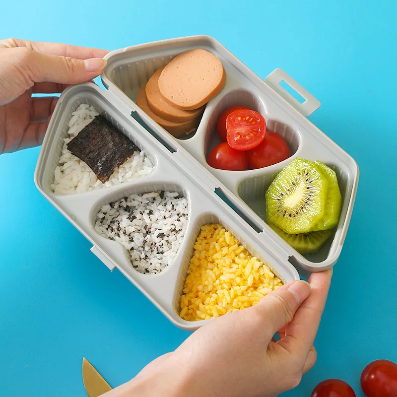 Alat Beras Sushi Cinta Segitig - Meal Prep With Rice ulasan dan harga