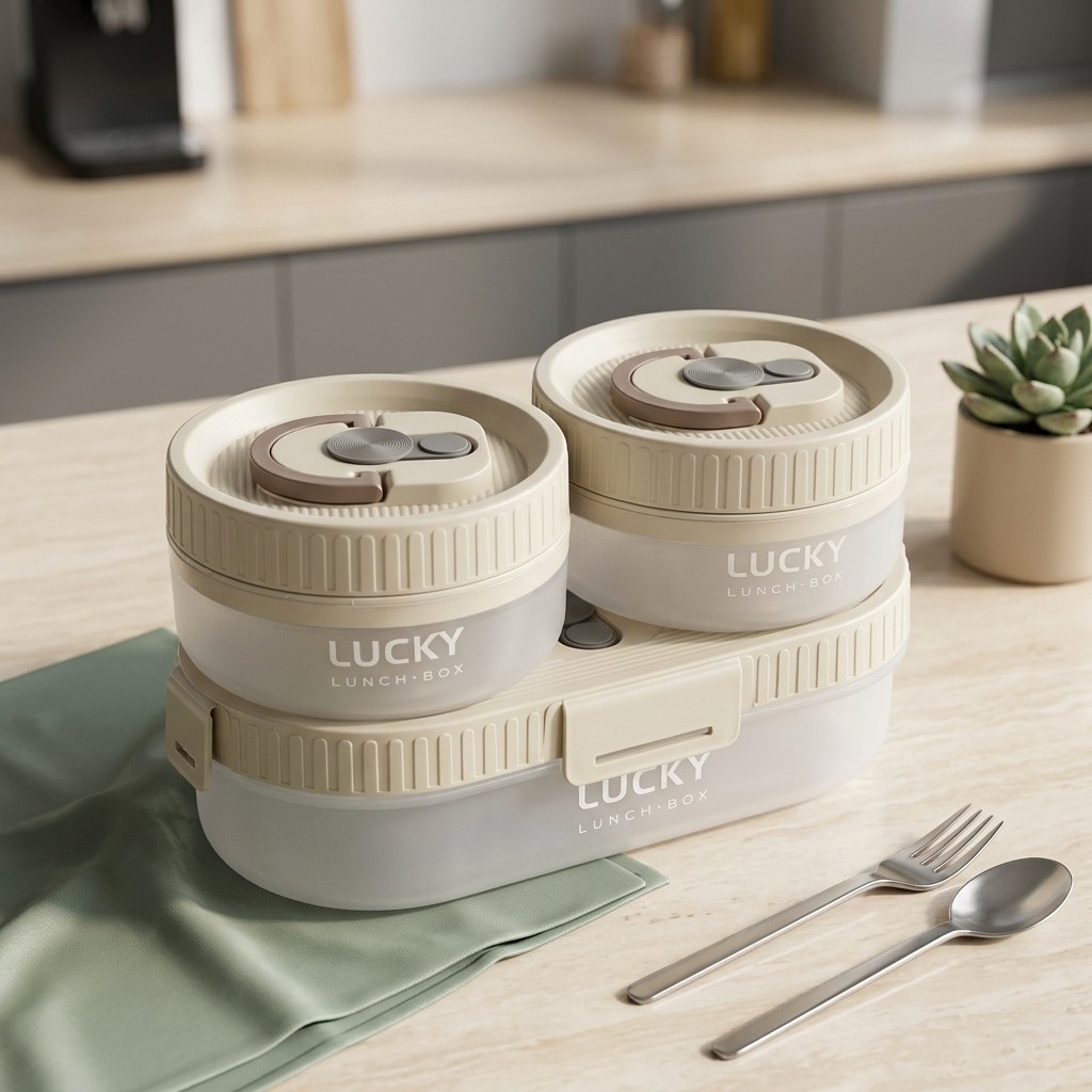 Set Kotak Makan Bento Portabel - Meal Prep Or Prep Meal ulasan dan harga