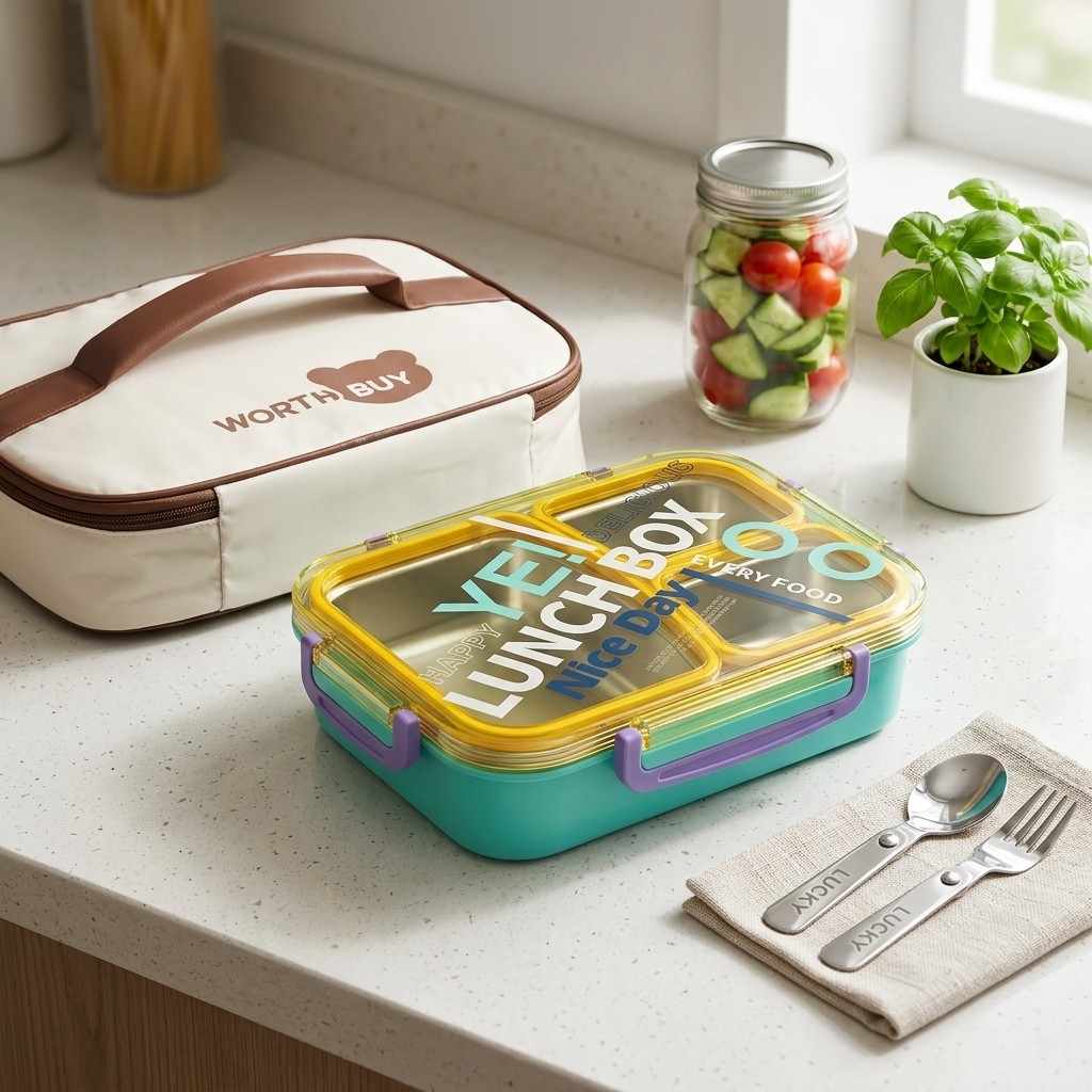 Kotak Makan Stainless Steel 30 - Meal Prep Or Prep Meal ulasan dan harga