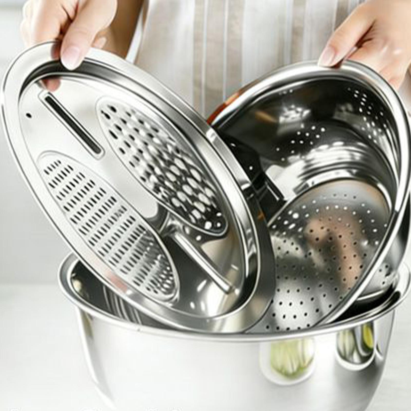 Bak Cuci dan Saringan Stainles - Meal Prep With Rice ulasan dan harga
