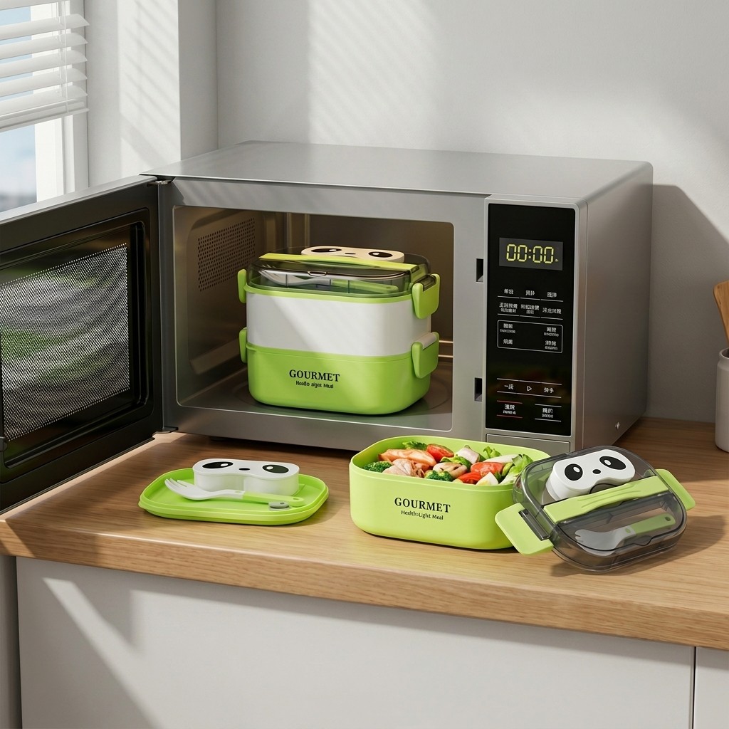 Kotak Makan Siang Bento Plasti - Meal Prep Or Prep Meal ulasan dan harga