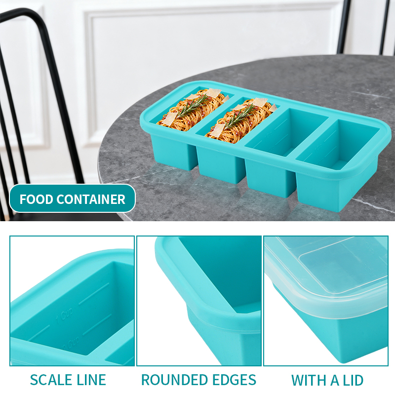 Cetakan Baki Beku Silikon 2 at - Meal Prep Or Prep Meal ulasan dan harga