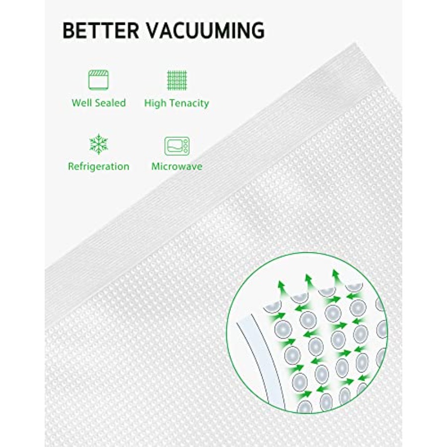 Kantong Vacuum Sealer, Ukuran  - Meal Prep Or Prep Meal ulasan dan harga