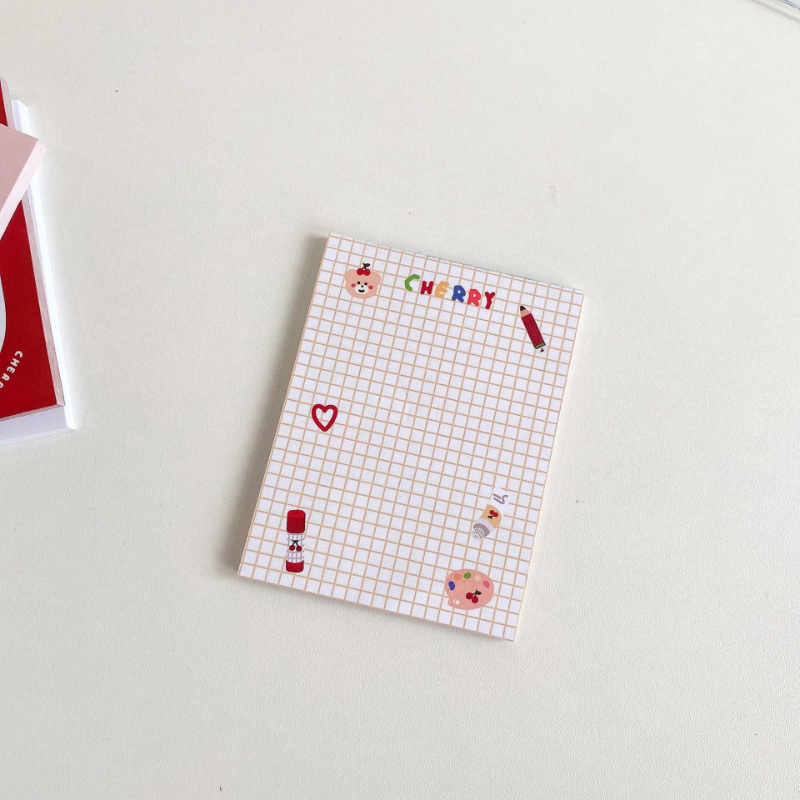 Alat Tulis Kawai Versi Korea,  - Meal Plan Notepad ulasan dan harga