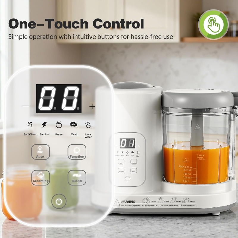 Pembuat Makanan Bayi Steamer B - Meal Prep Youtube ulasan dan harga