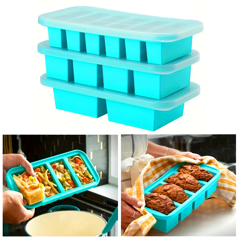 Set Cetakan Beku Silikon, Term - Meal Prep Oatmeal ulasan dan harga