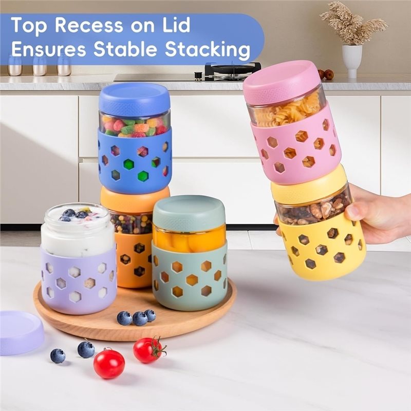 AB66-1Set Stoples Oatmeal Mala - Meal Prep Oatmeal ulasan dan harga