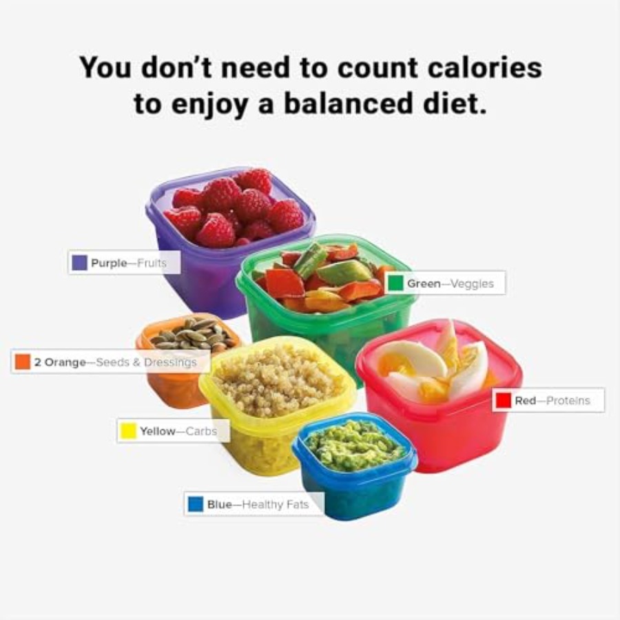 Beachbody 21 Day Fix 7-Piece K - Meal Prep Kit ulasan dan harga