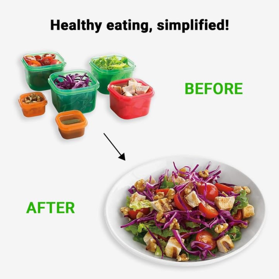 Beachbody 21 Day Fix 7-Piece K - Meal Prep Kit ulasan dan harga