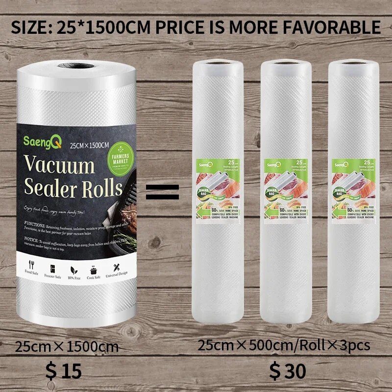 SaengQ tas penyegel vakum maka - Meal Prep Vacuum Seal Containers ulasan dan harga