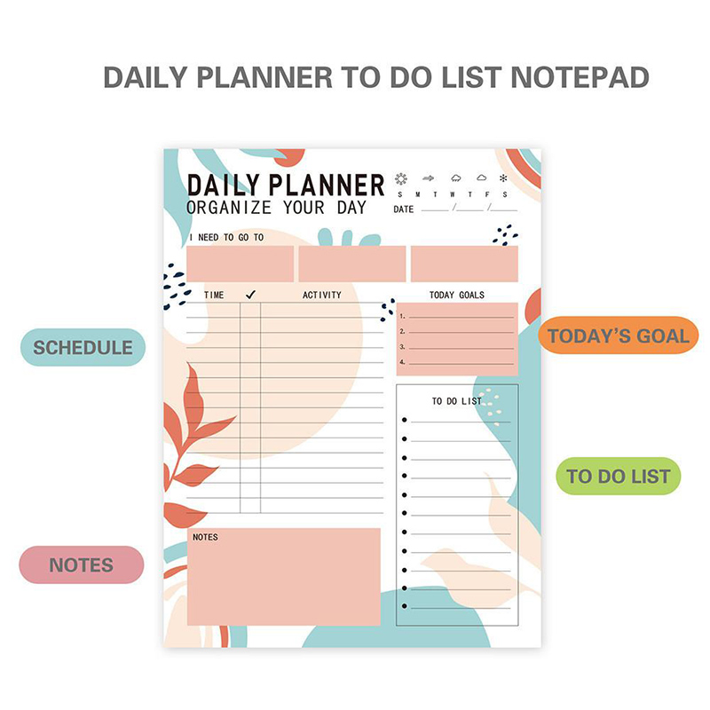 Buku catatan perencana harian  - Meal Plan Notepad ulasan dan harga