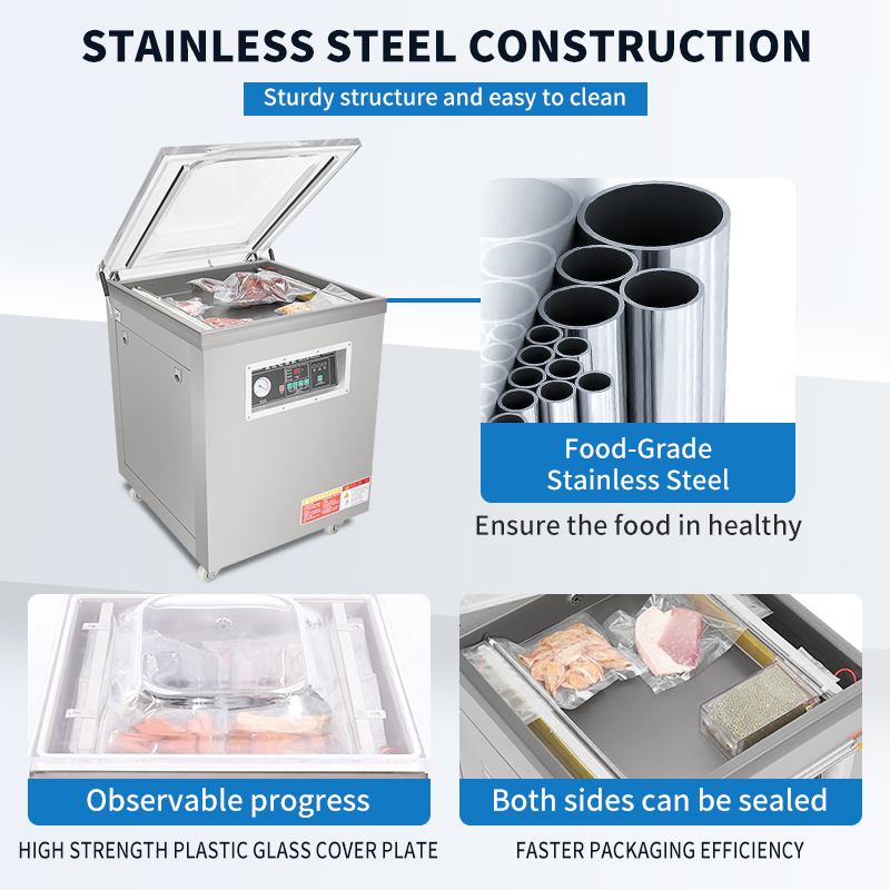 DZ600 Mesin Vacuum Sealer Satu - Meal Prep Or Prep Meal ulasan dan harga