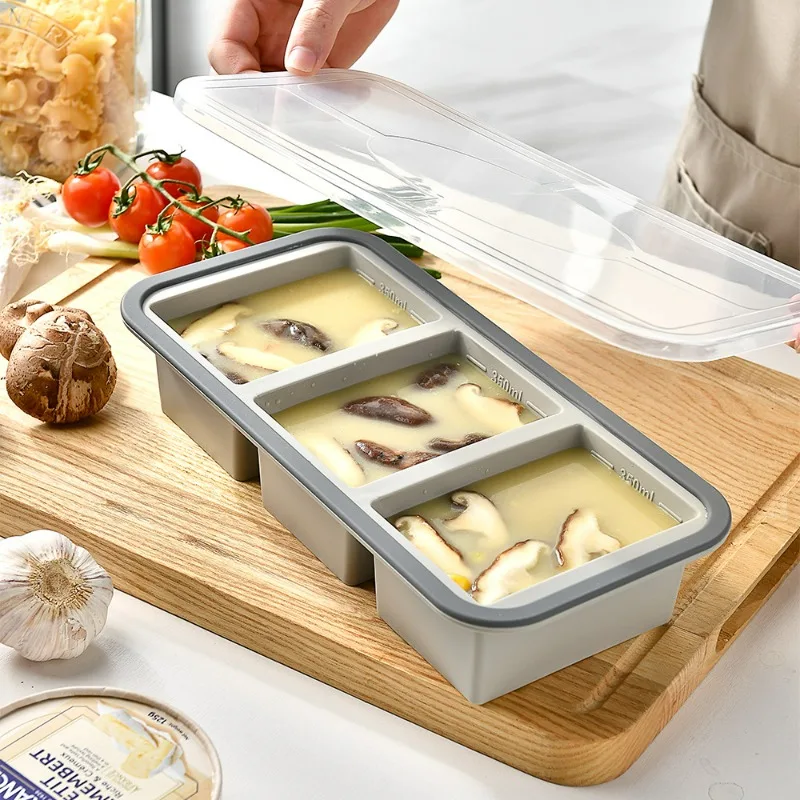 Cetakan Es Batu Besar - Wadah  - Meal Prep Oatmeal ulasan dan harga
