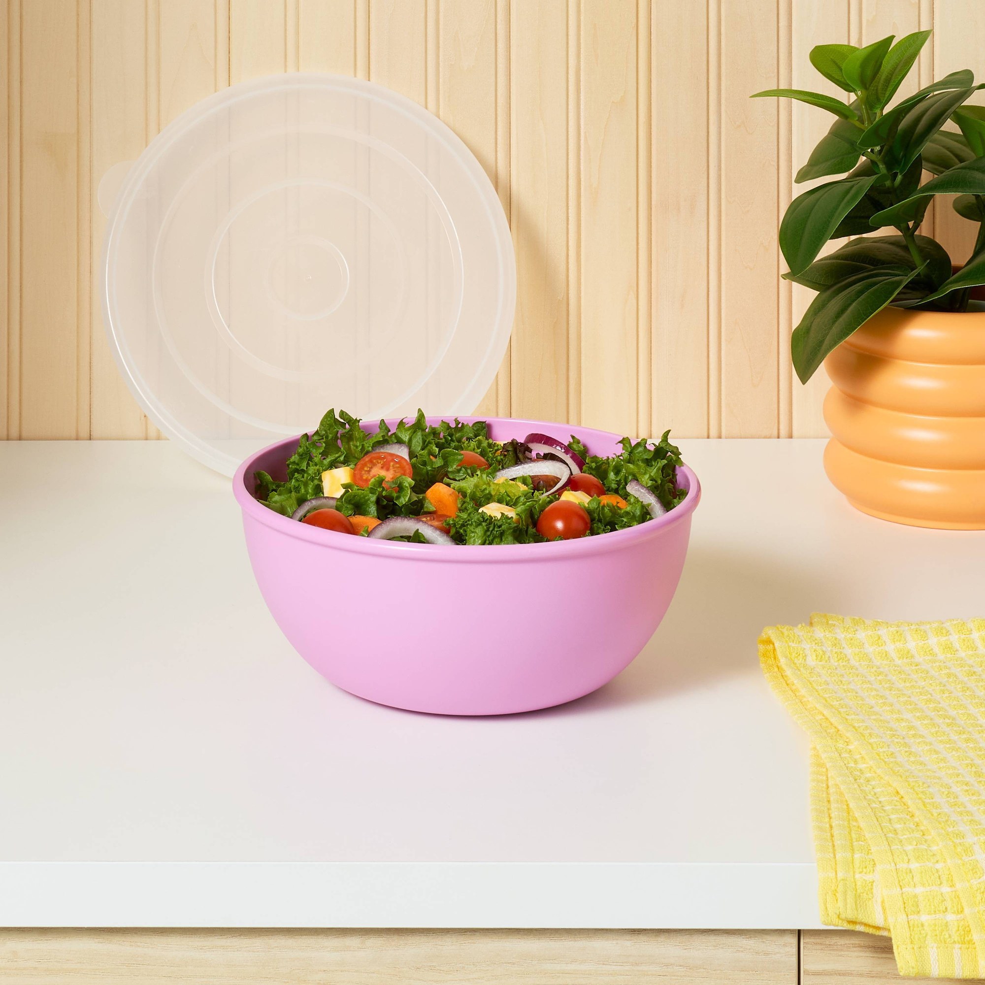 Mangkuk Merah Muda Dengan Tutu - Meal Prep Container ulasan dan harga