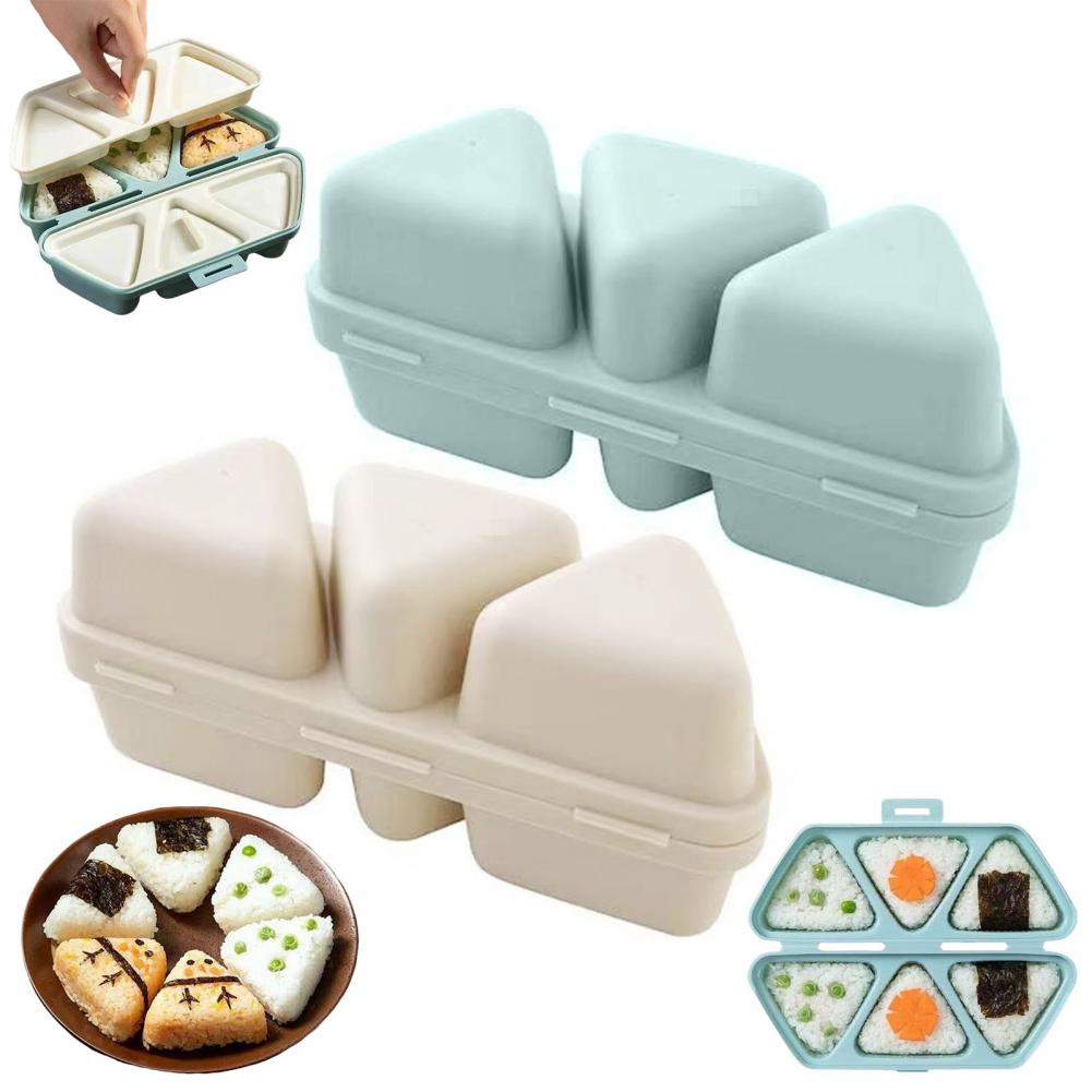 Cetakan Onigiri Segitiga 6 Lub - Meal Prep With Rice ulasan dan harga