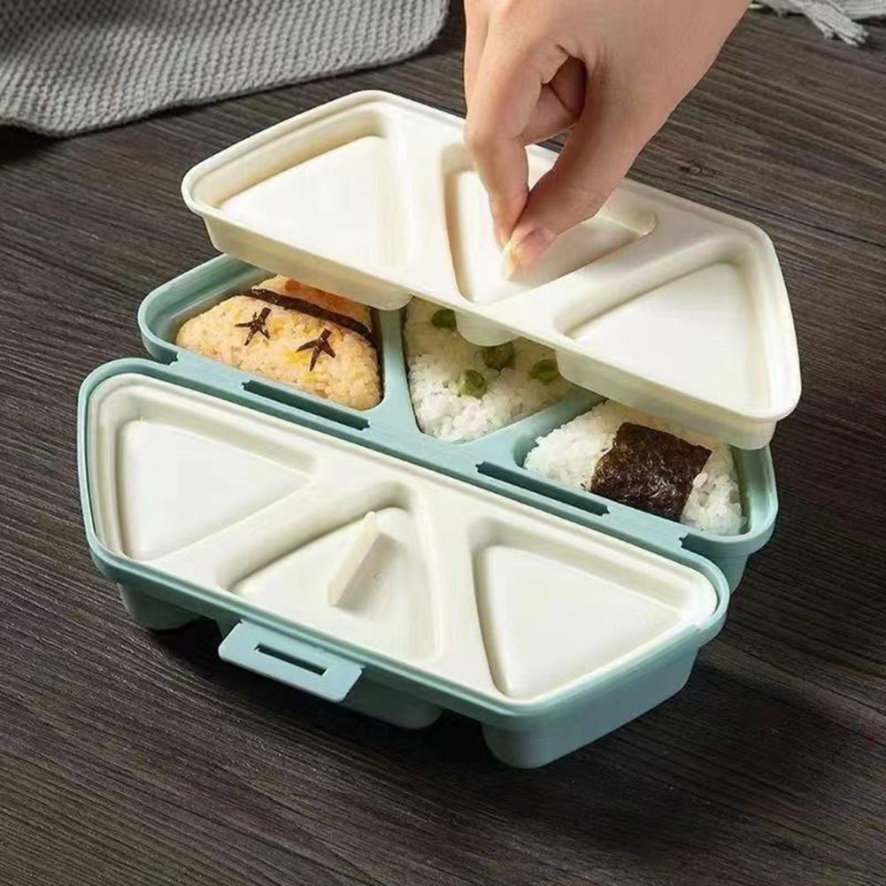 Cetakan Onigiri Segitiga 6 Lub - Meal Prep With Rice ulasan dan harga